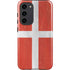 Denmark Flag Distressed Galaxy S23 Plus Pro Case